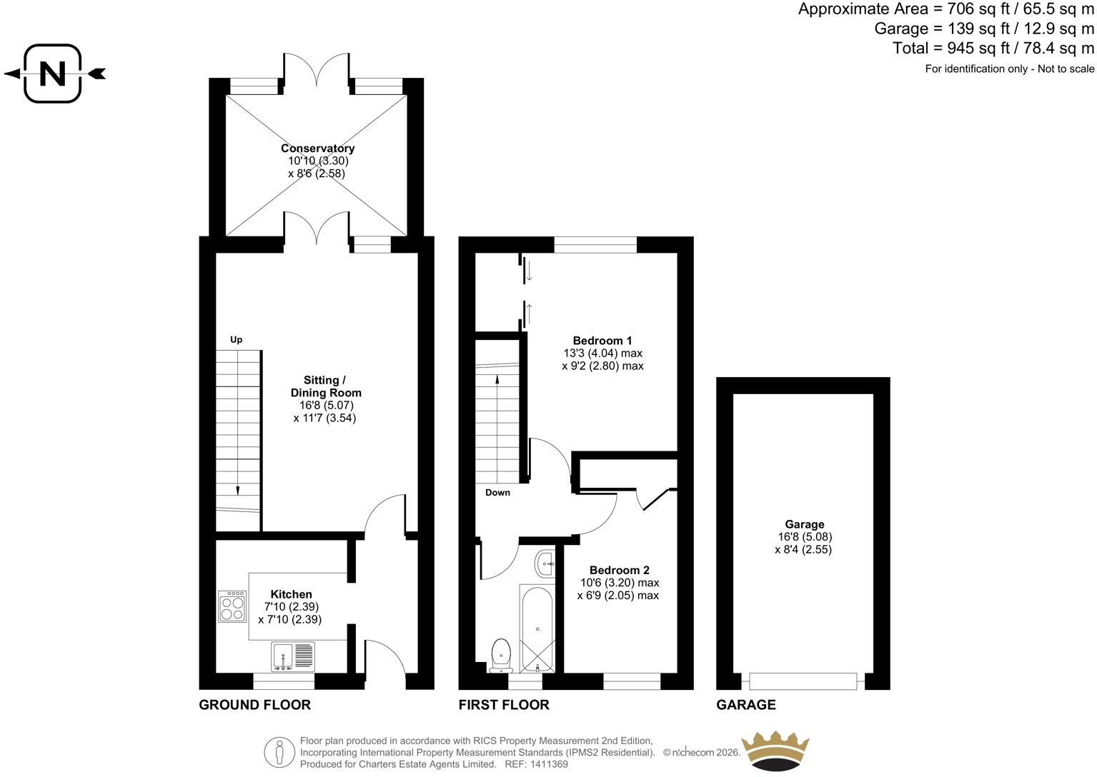 Bryony Gardens, Horton Heath, Eastleigh, Hampshire, SO50 floorplan