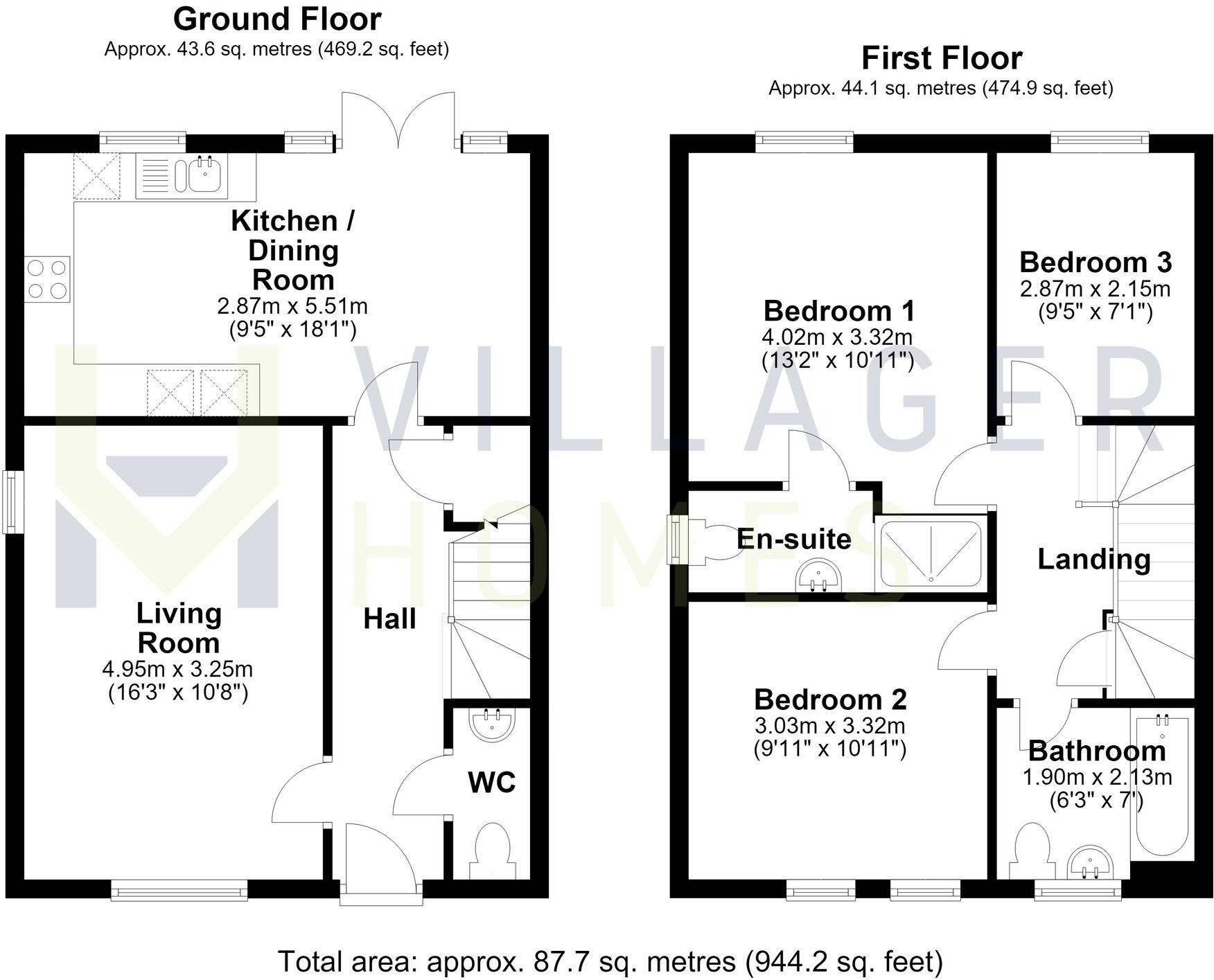 Allsopp Crescent, Brampton, PE28 floorplan