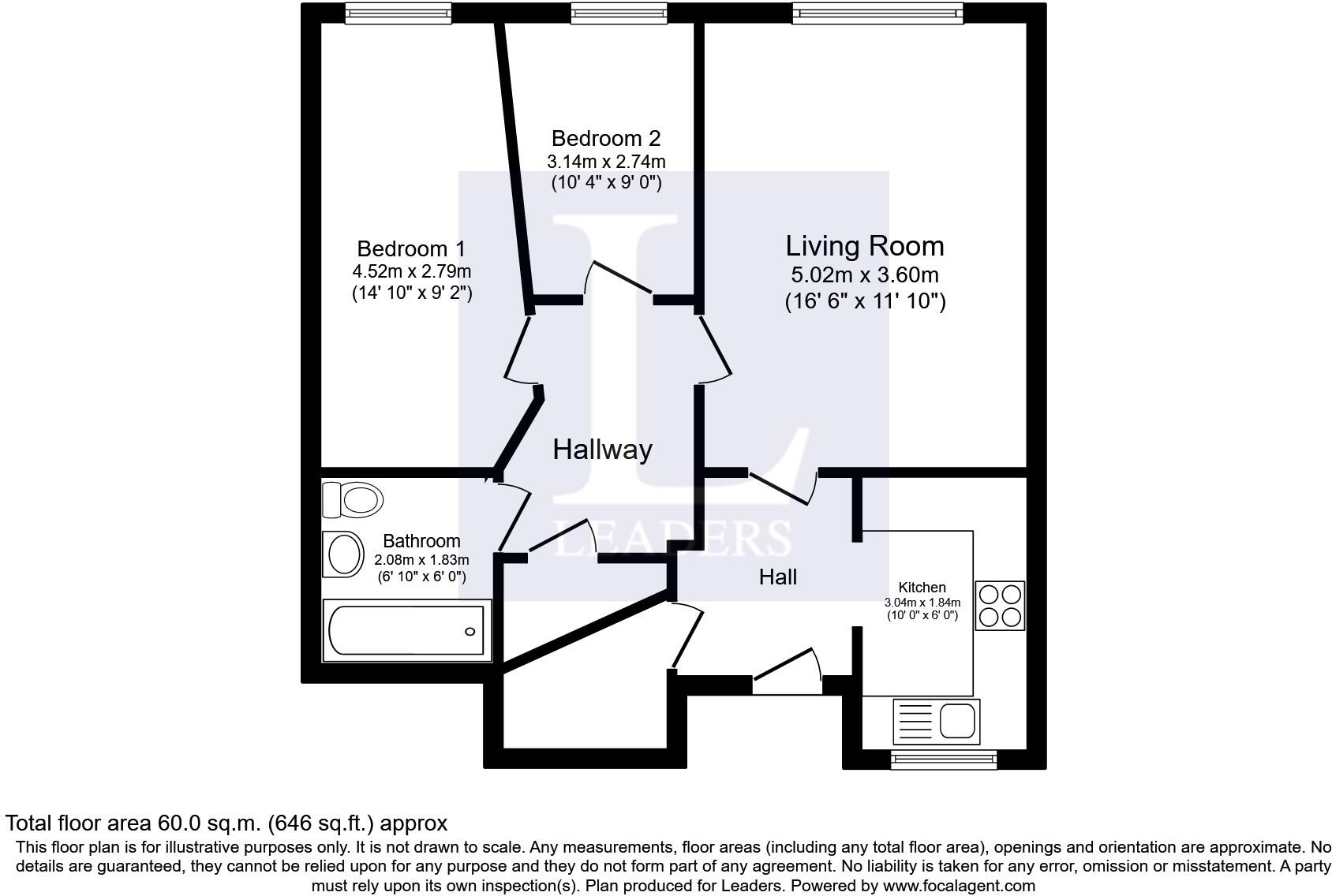 Moores Court, Cottenham, Cambridge, CB24 floorplan