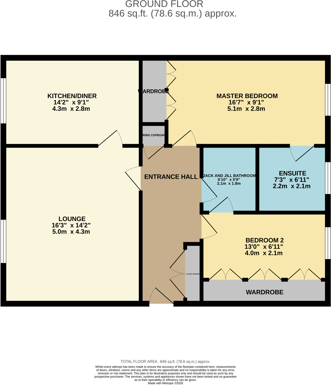 King Edward Close, Onchan, IM3 floorplan
