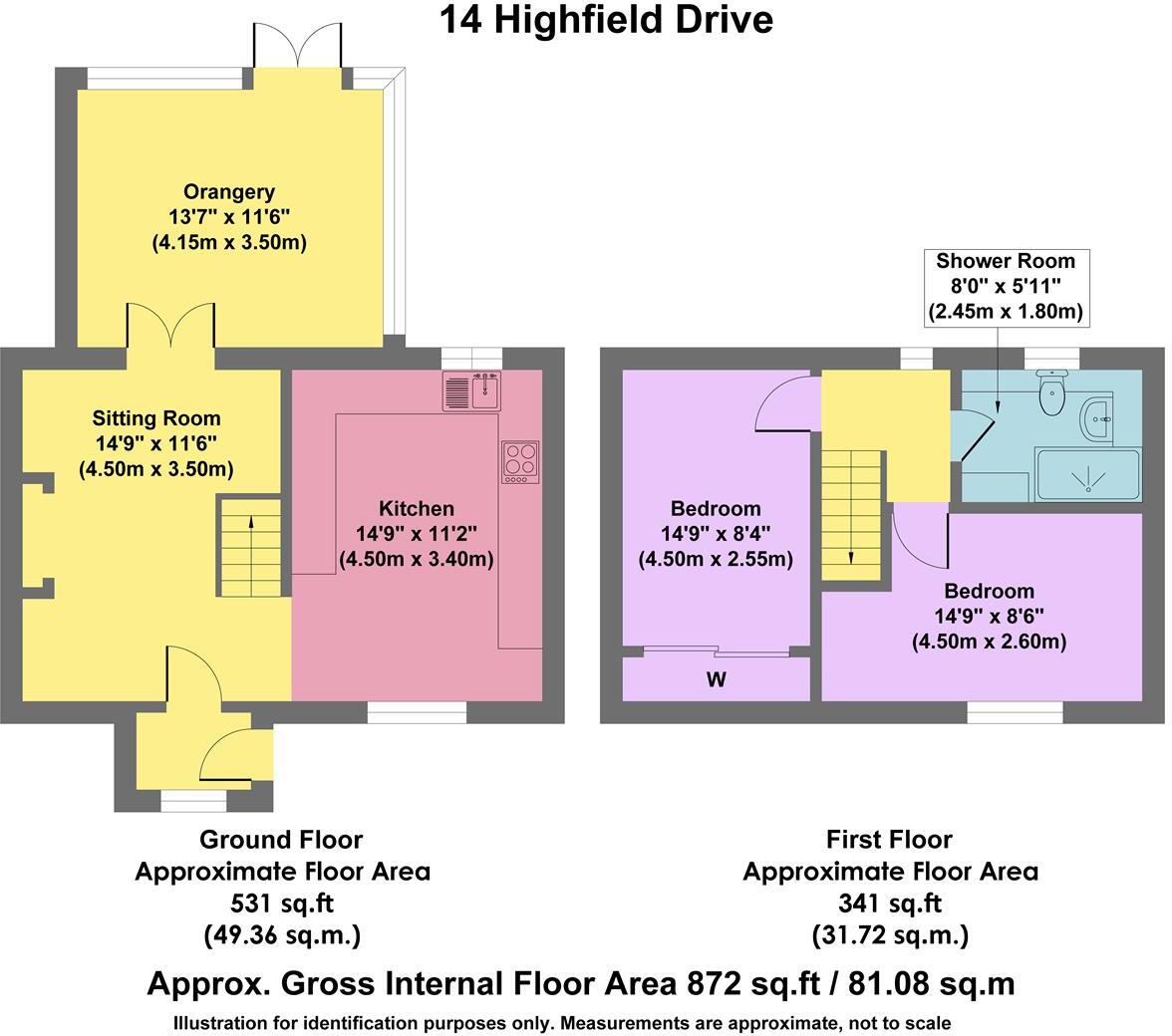 Highfield Drive, Bakewell floorplan
