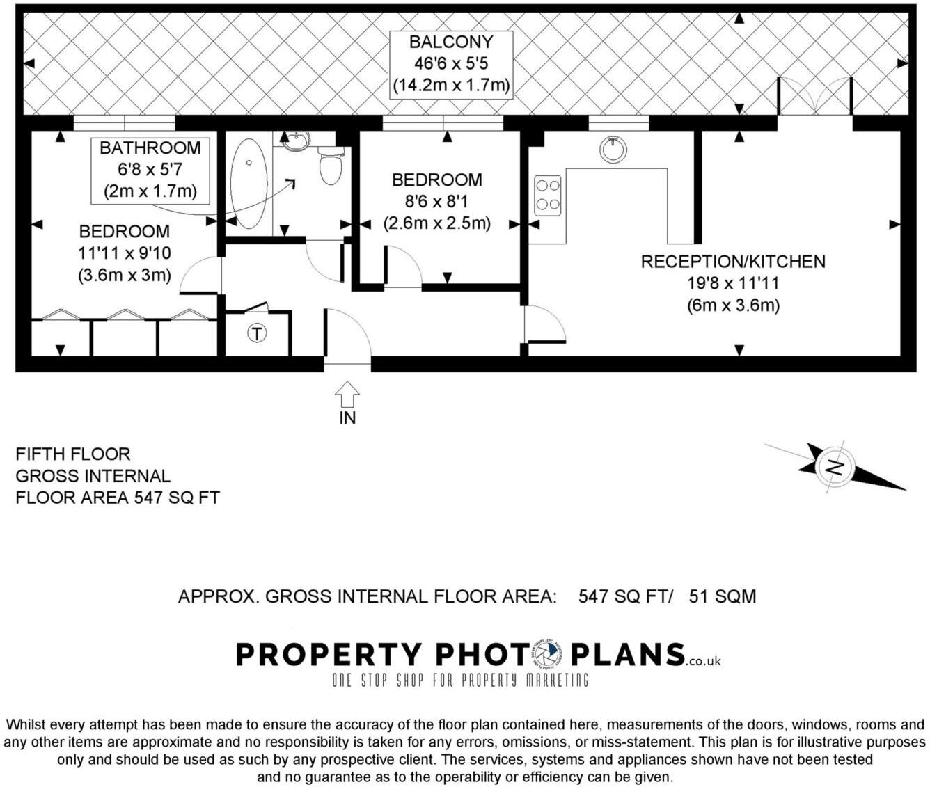 Bromyard Avenue, Acton, London, W3 floorplan