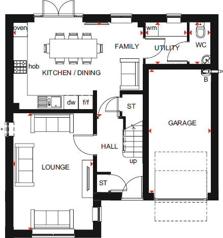 Carleton Avenue, 
Carleton, 
Penrith, 
Cumbria, 
CA11 8TP floorplan
