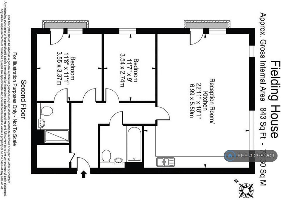 Fielding House, London, SW16 floorplan