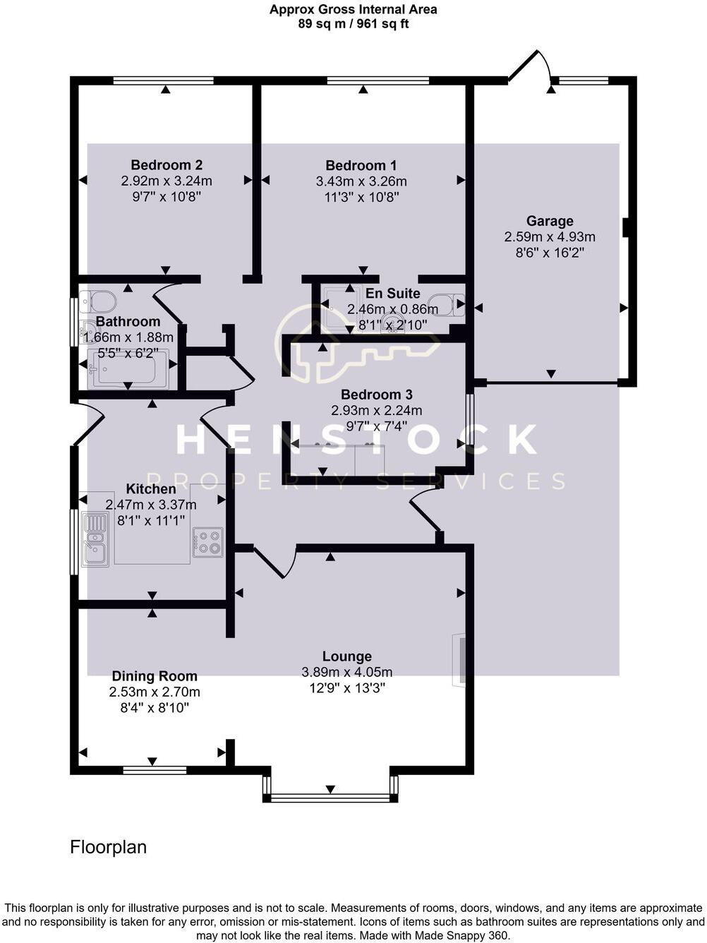 Gildersdale Drive, Blackley, Manchester, M9 floorplan