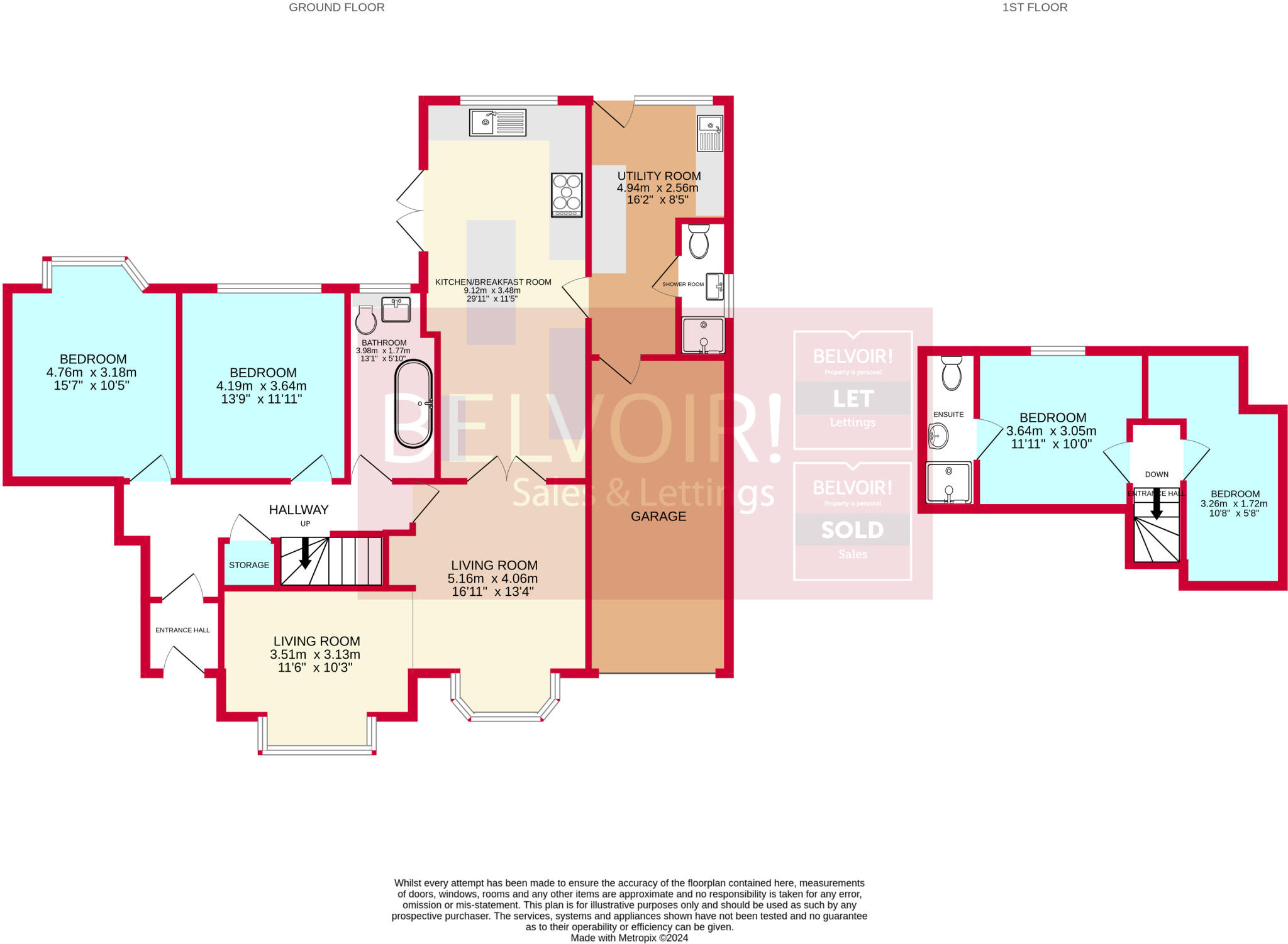 Victoria Avenue, Walsall, WS3 floorplan