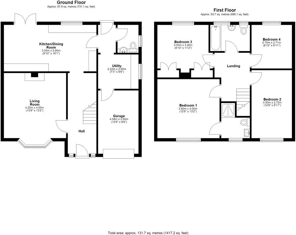 Mount Pleasant Road, Shrewsbury floorplan