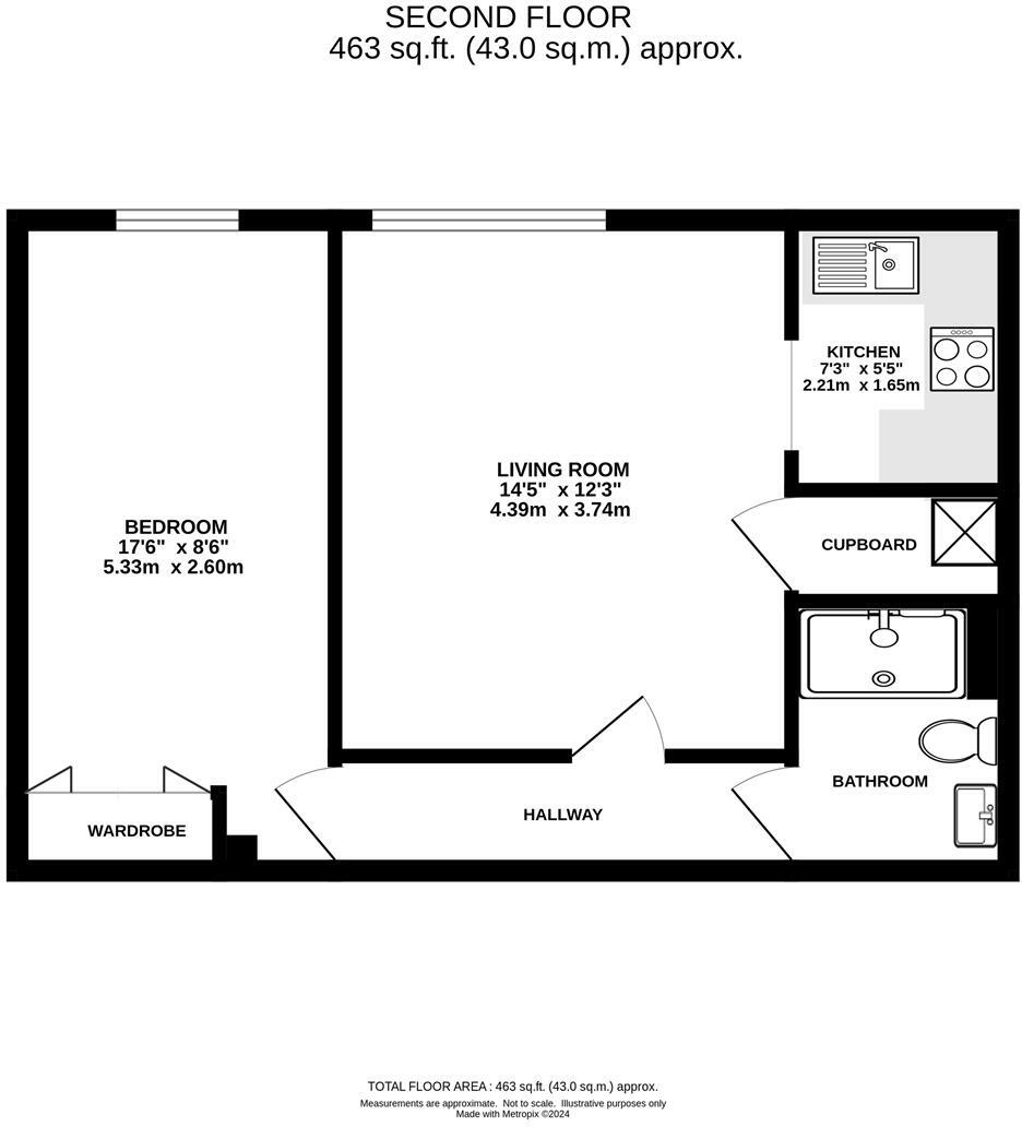 Sawyers Hall Lane, Brentwood floorplan