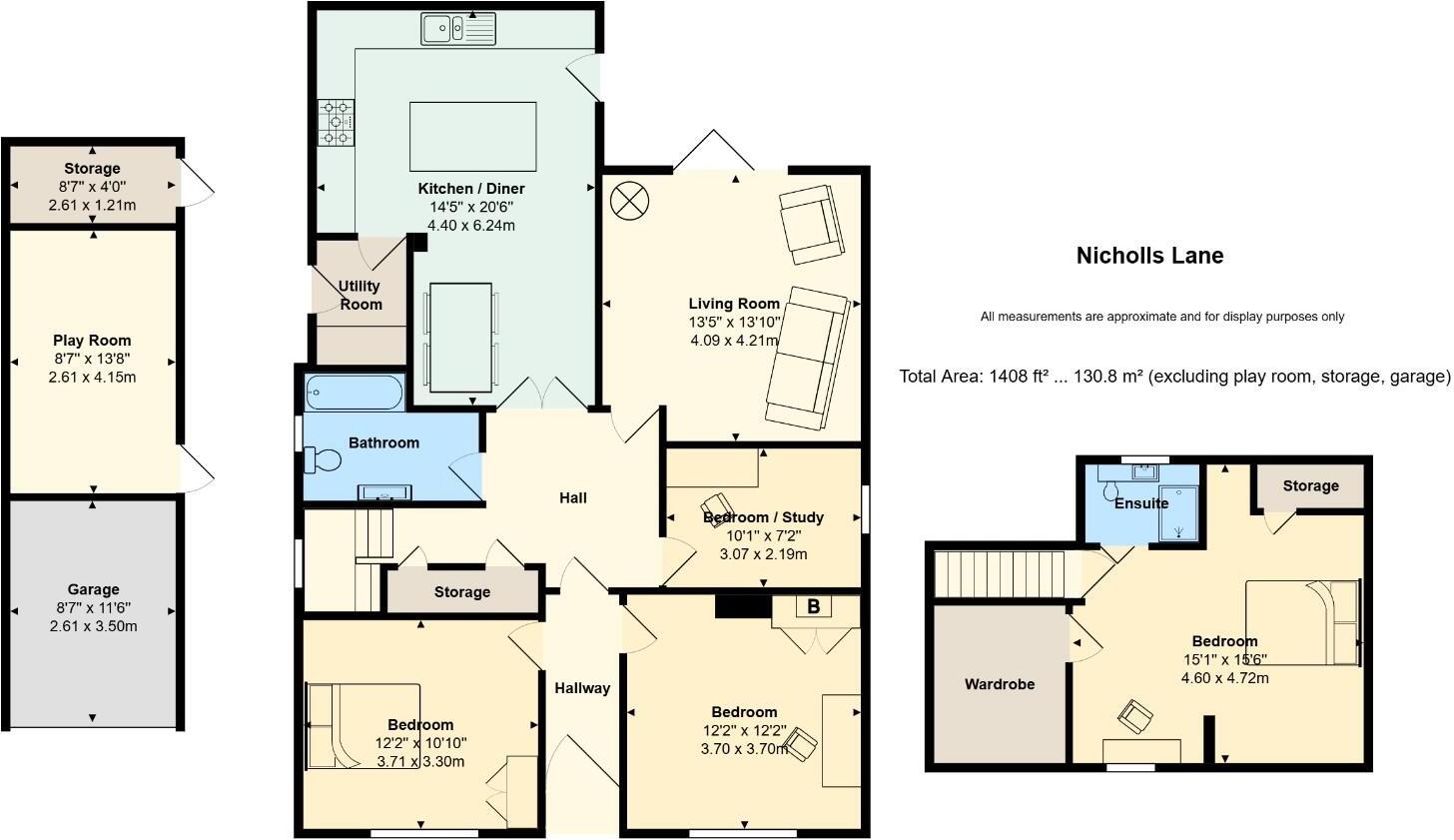 Nicholls Lane, Winterbourne, Bristol floorplan