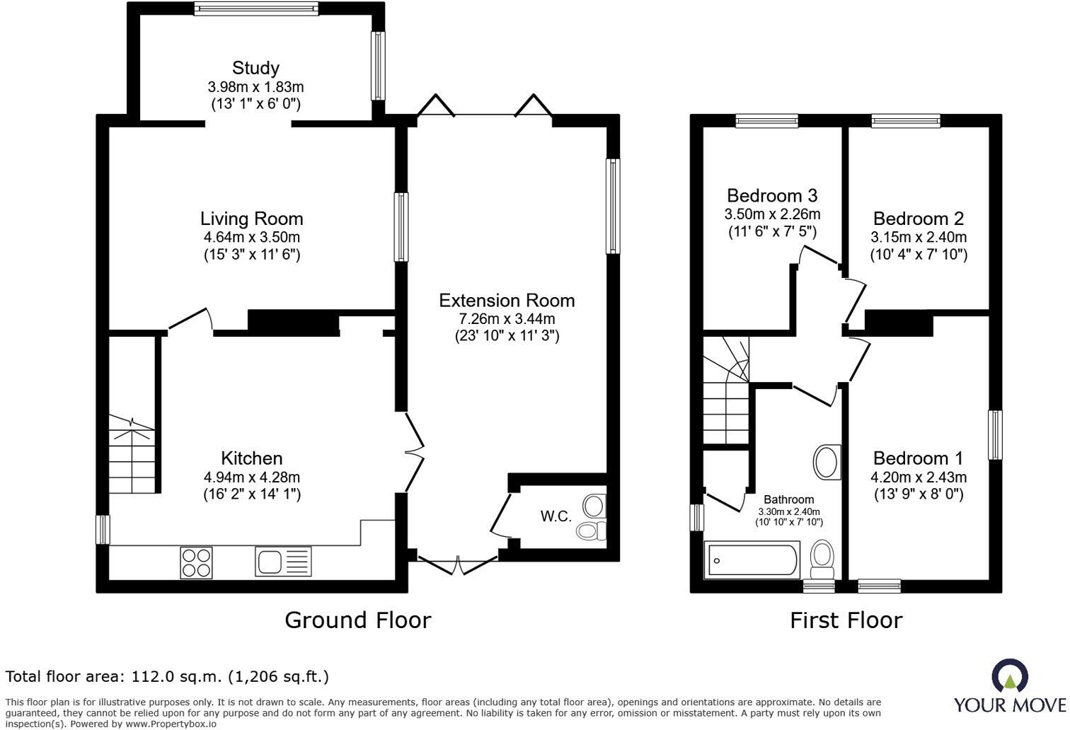 The Quadrangle, Newstead Village, Nottingham, Nottinghamshire, NG15 floorplan