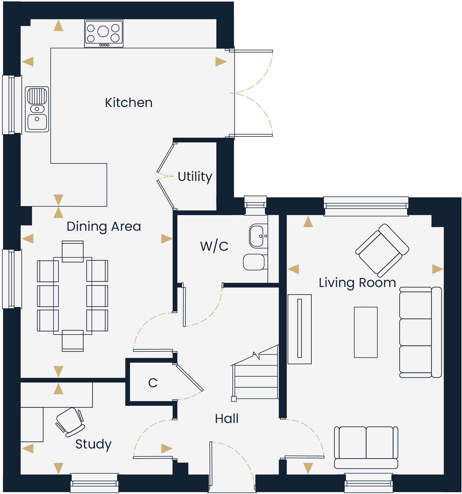 The Tanner's Quarter,
North Walsham,
Norfolk,
NR28 0FR floorplan