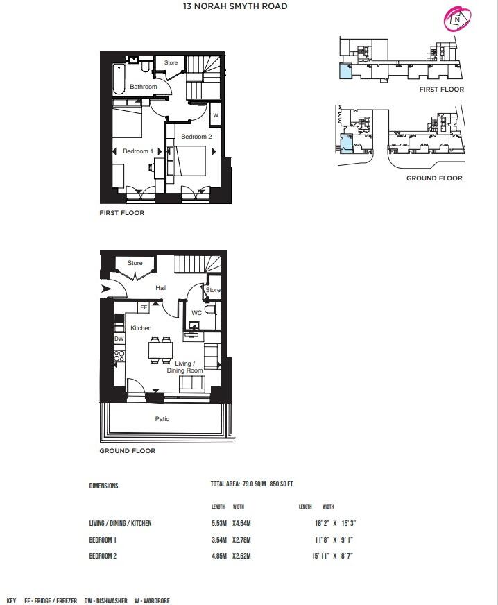 Makers Yard, Canning Town, Newham, London floorplan
