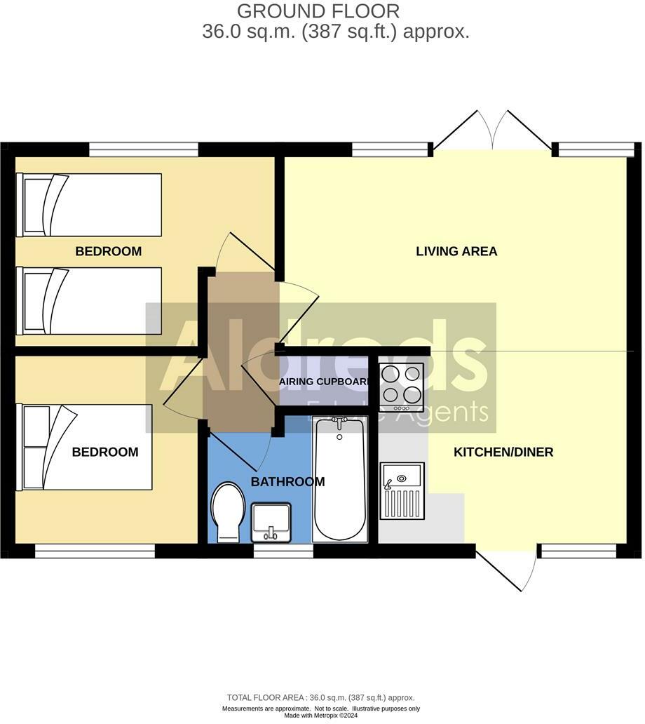 Edward Road, Winterton-On-Sea floorplan