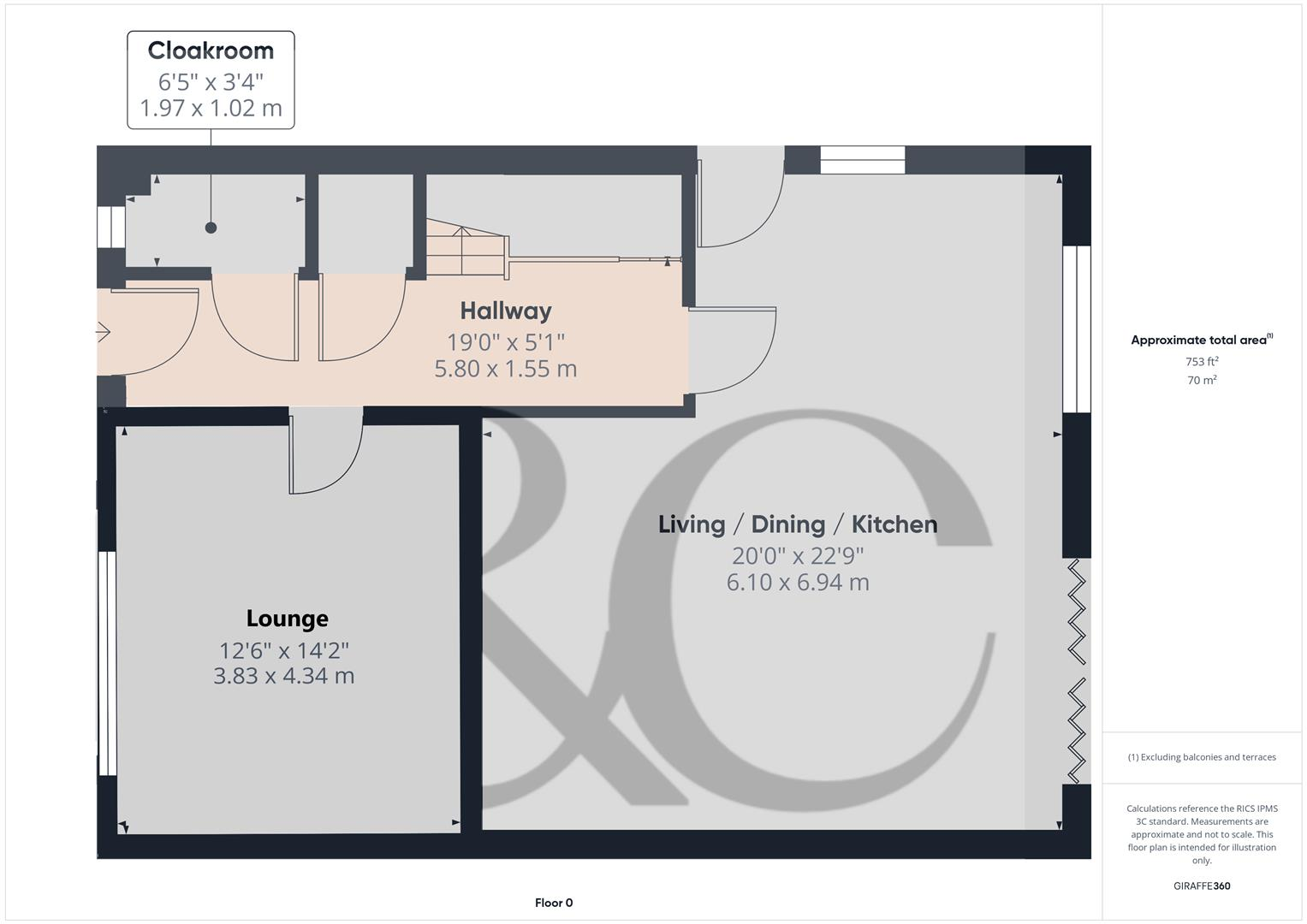 Fletcher Close, Smalley Village floorplan