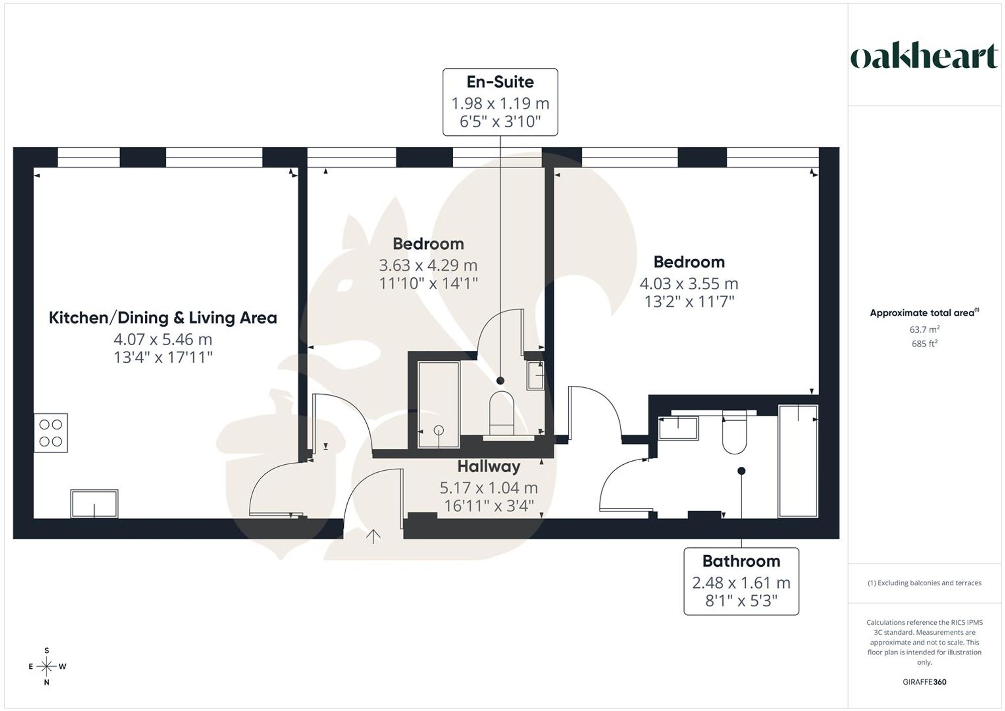 Moss Road, Stanway, CO3 floorplan
