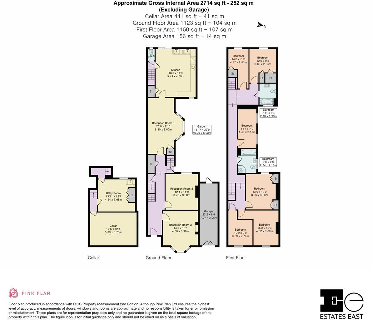 Pembroke Road, Walthamstow, London, E17 floorplan