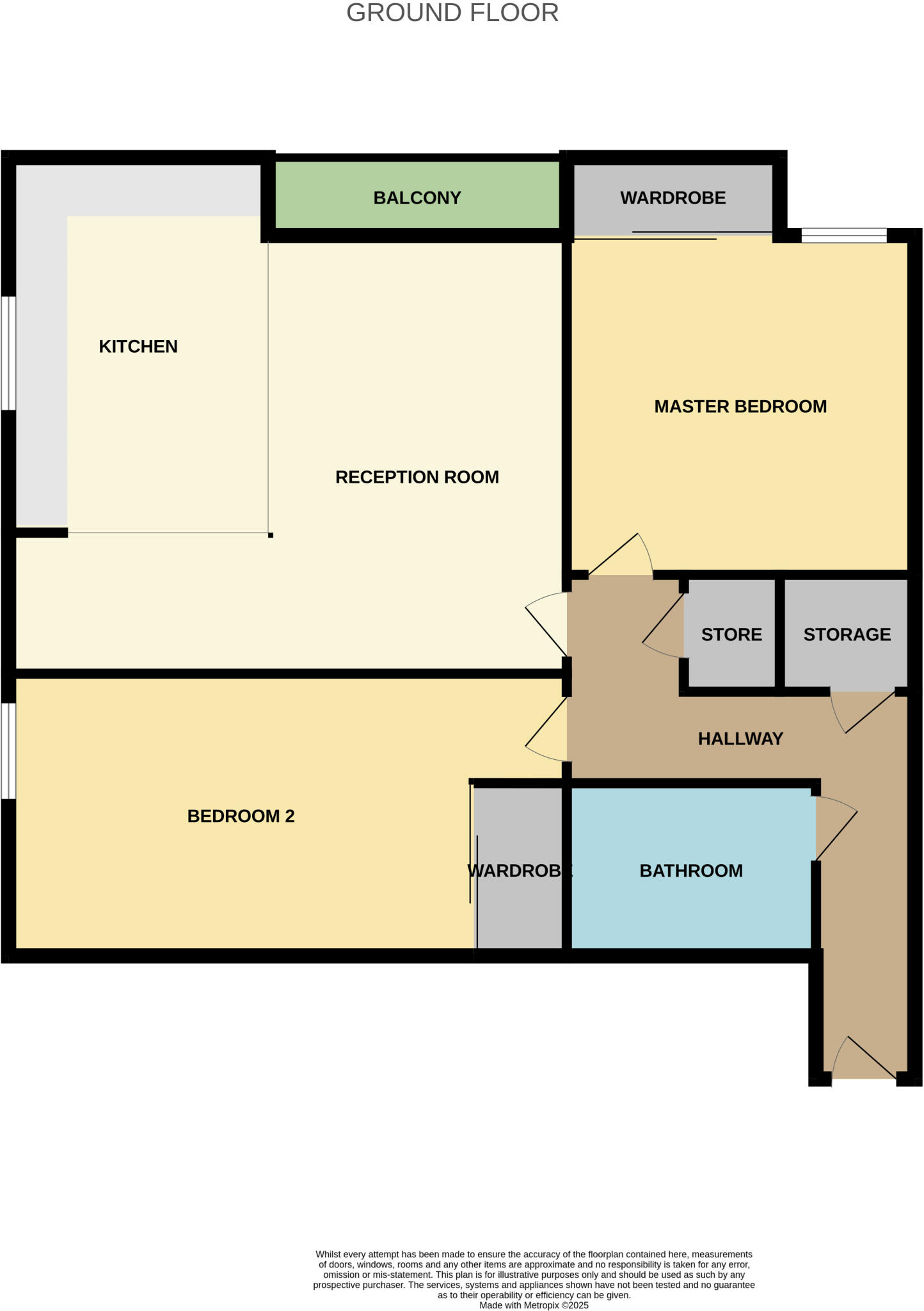 The Risings, St Edeyrns floorplan