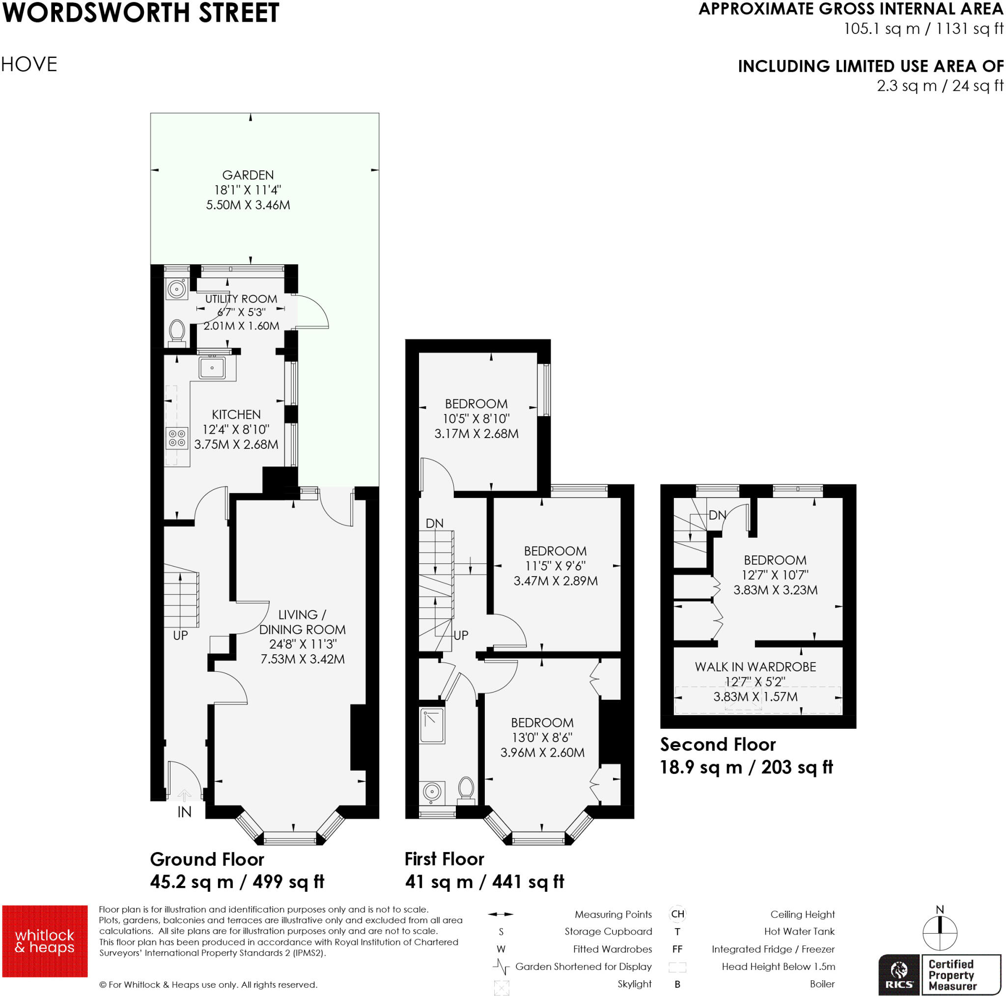 Wordsworth Street, Hove floorplan