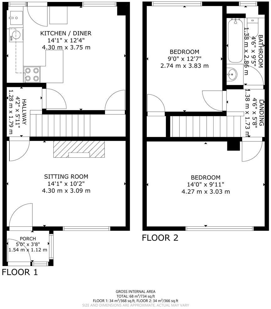 Southern Road, Eastbourne floorplan