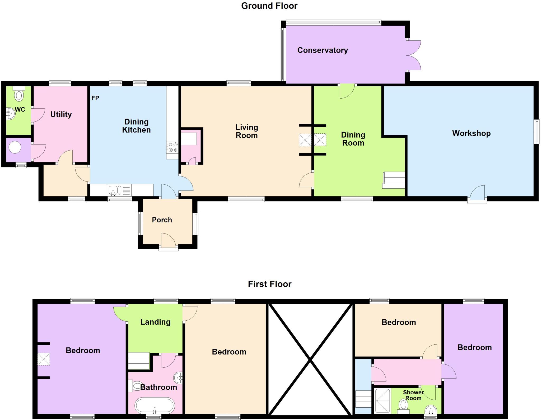 Garrigill, Alston, Cumbria, CA9 floorplan