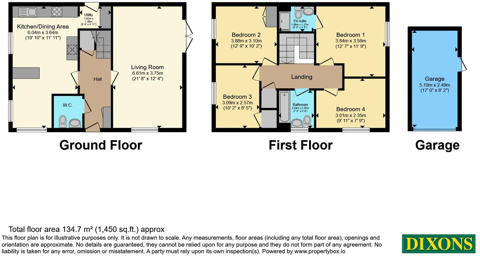 Cortland Way, STOURPORT-ON-SEVERN, Worcestershire, DY13 floorplan