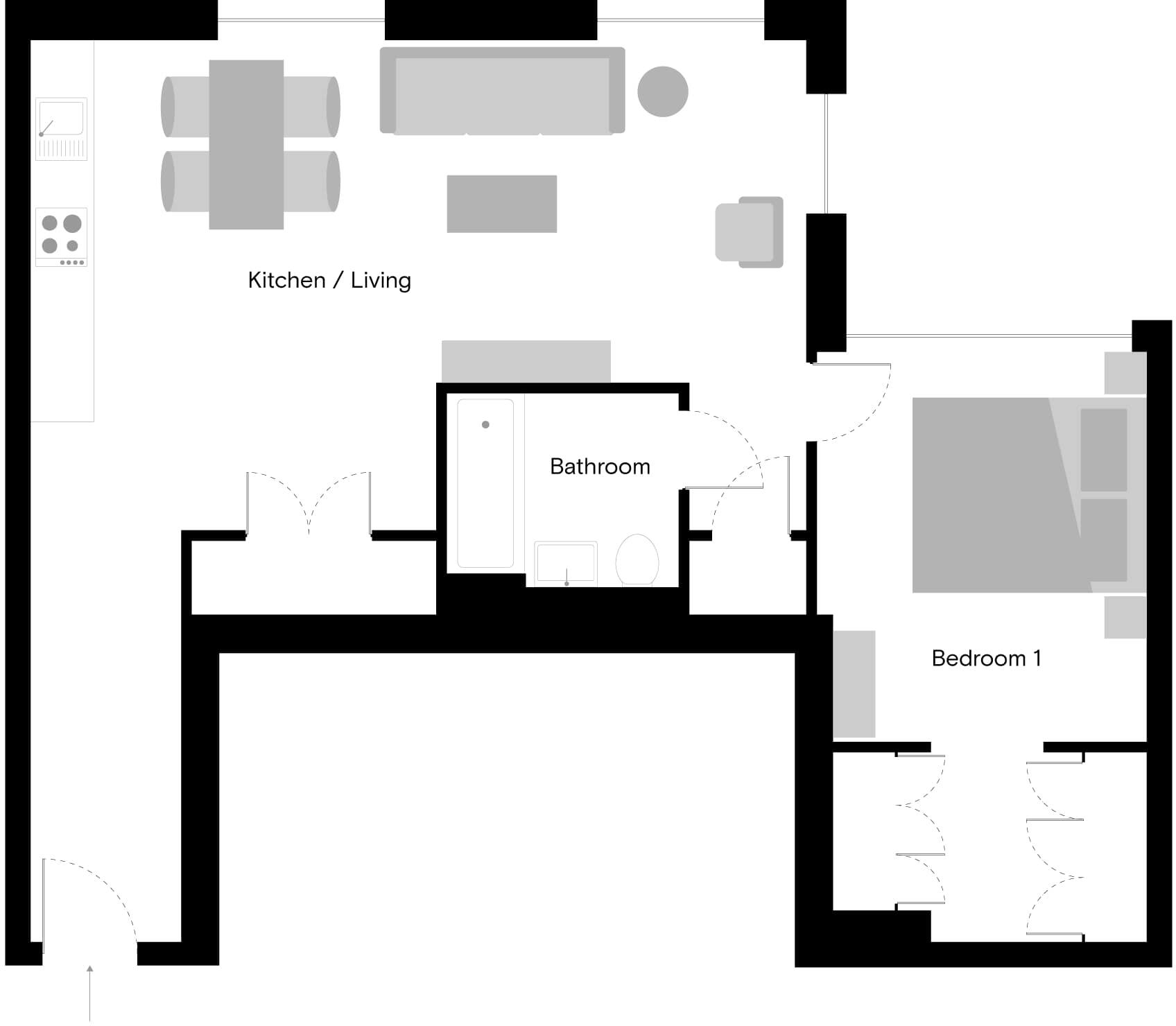 Gessner Apartments, Watermead Way, Tottenham Hale, N17 9QZ floorplan