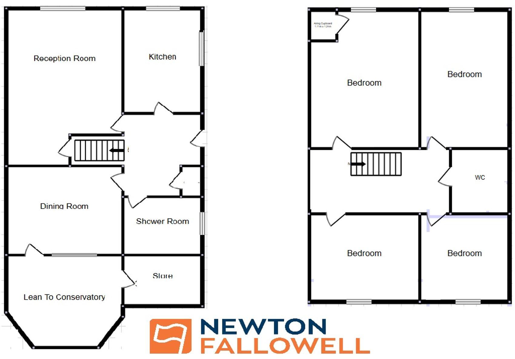 West End Close, Bottesford, NG13 floorplan