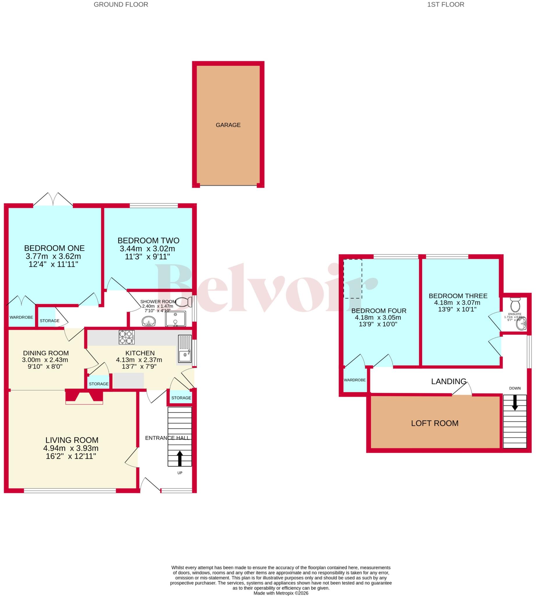 Arnotdale Drive, Pye Green, Cannock, WS12 floorplan