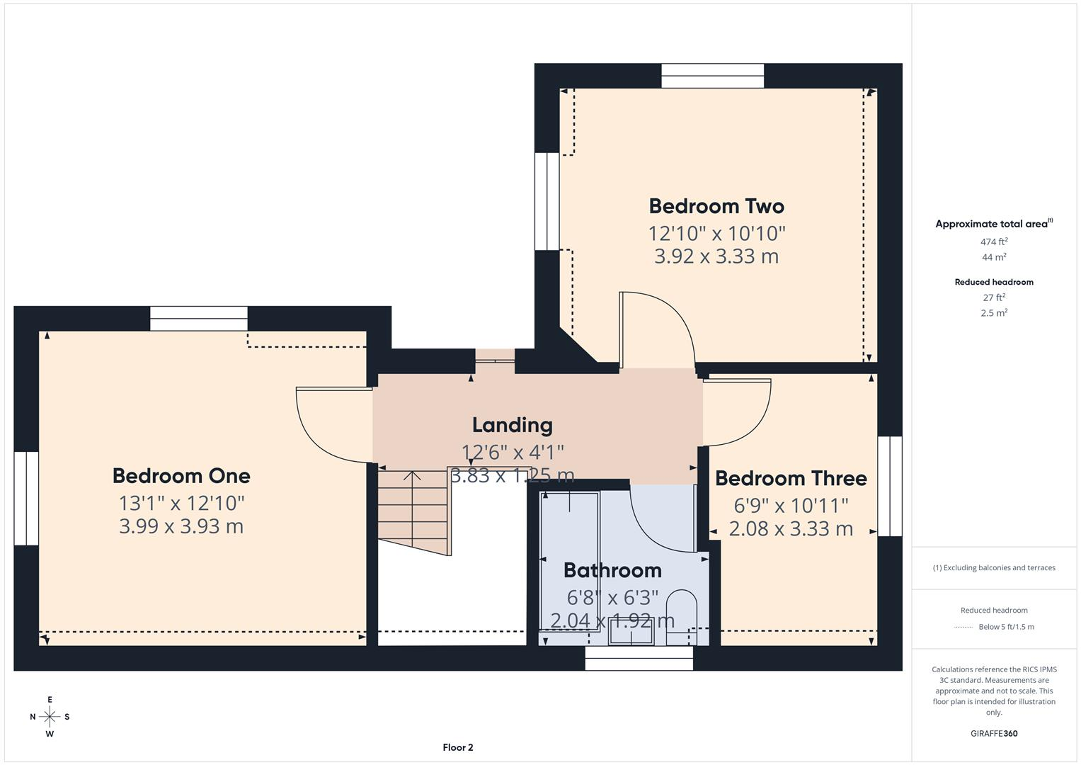 Green Lane, Buxton floorplan