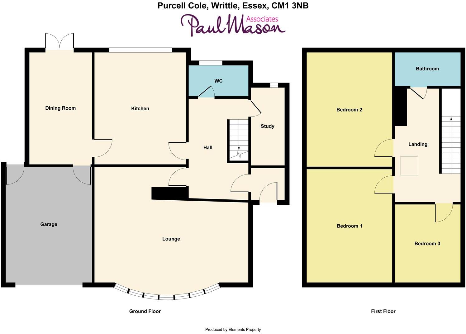 Purcell Cole, Writtle, Chelmsford floorplan