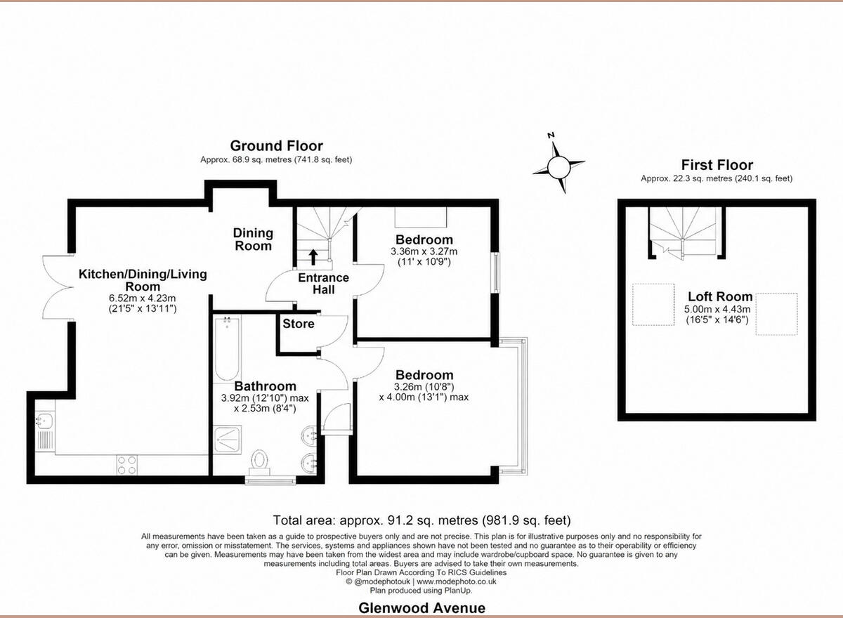 Glenwood Avenue, Leigh-on-sea, SS9 floorplan