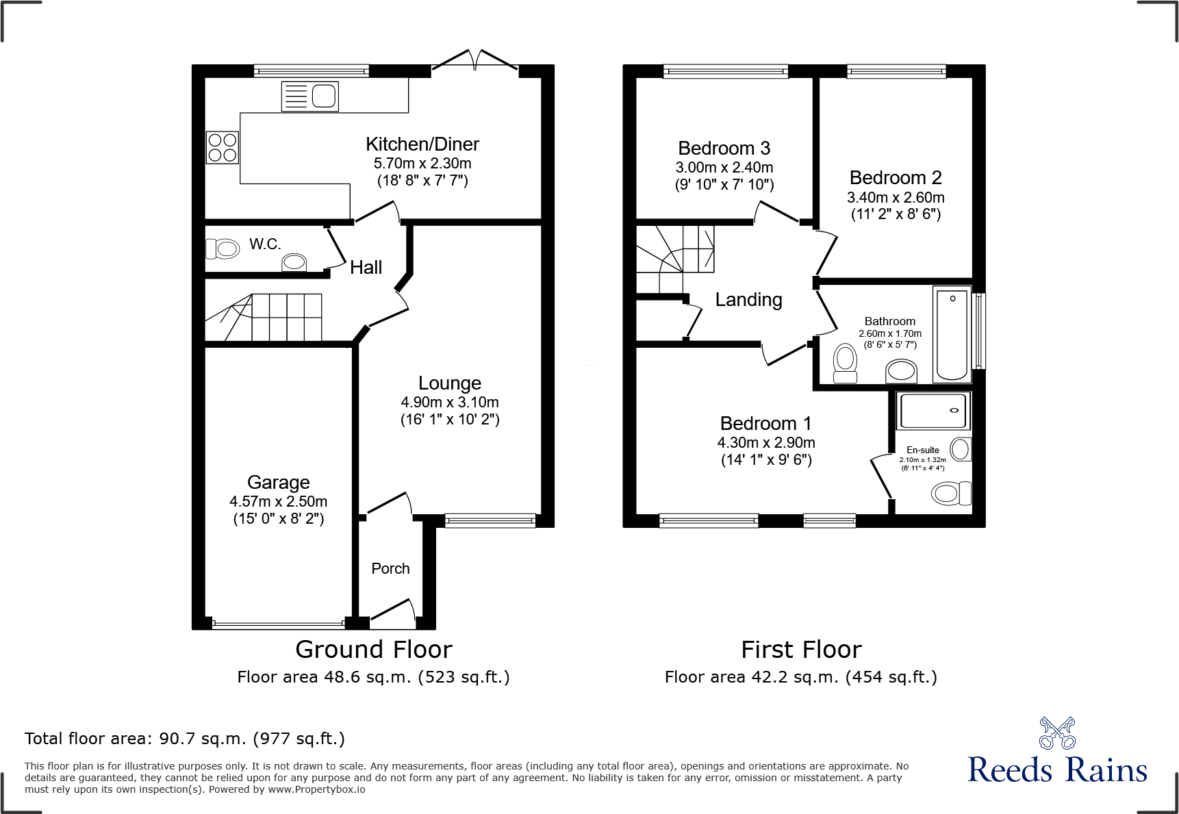 Ripley Close, Ouston, Chester Le Street, Durham, DH2 floorplan