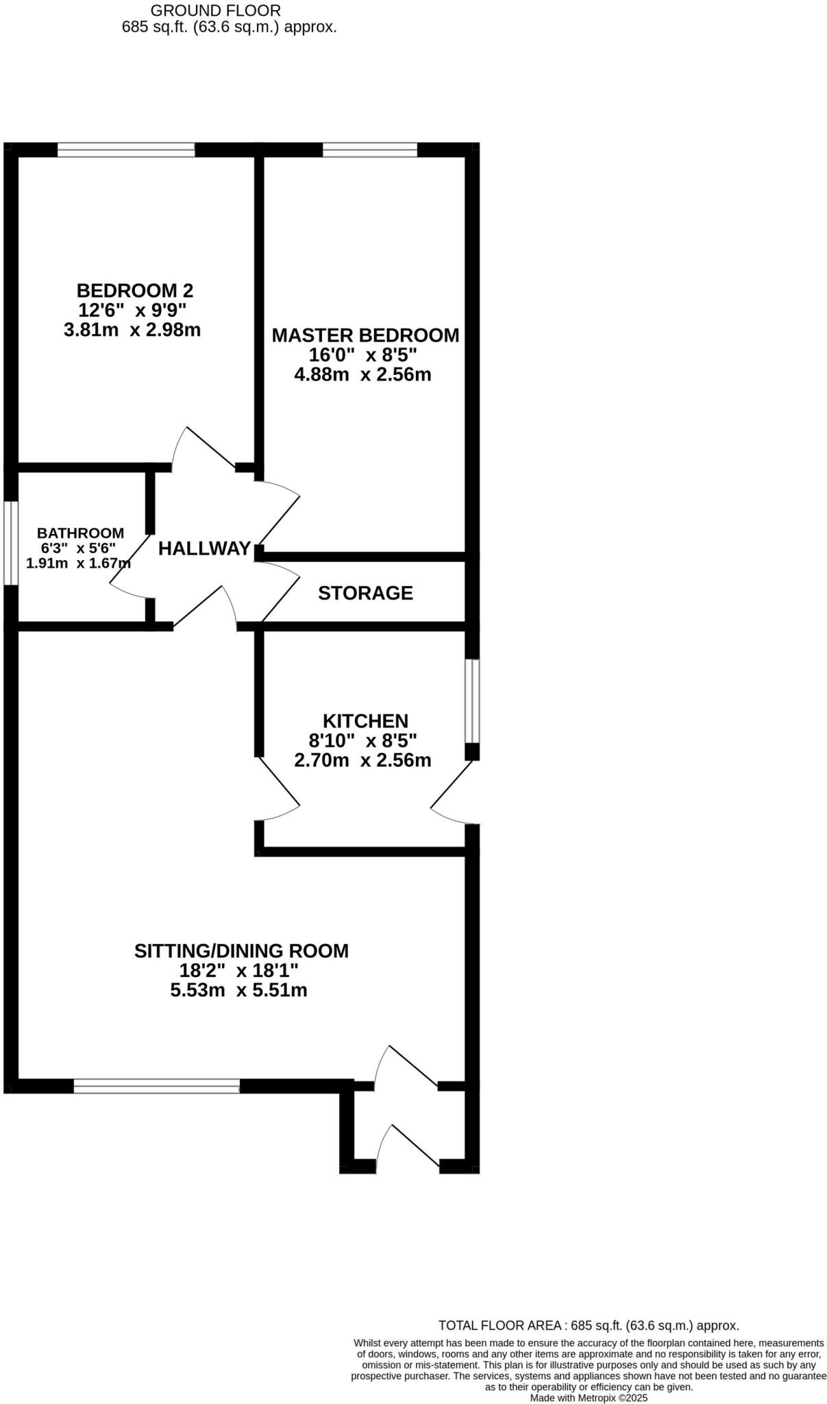 Caldwell Close, Tyldesley, M29 floorplan