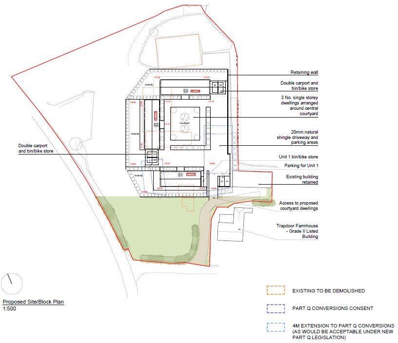 East Orchard, Shaftesbury floorplan