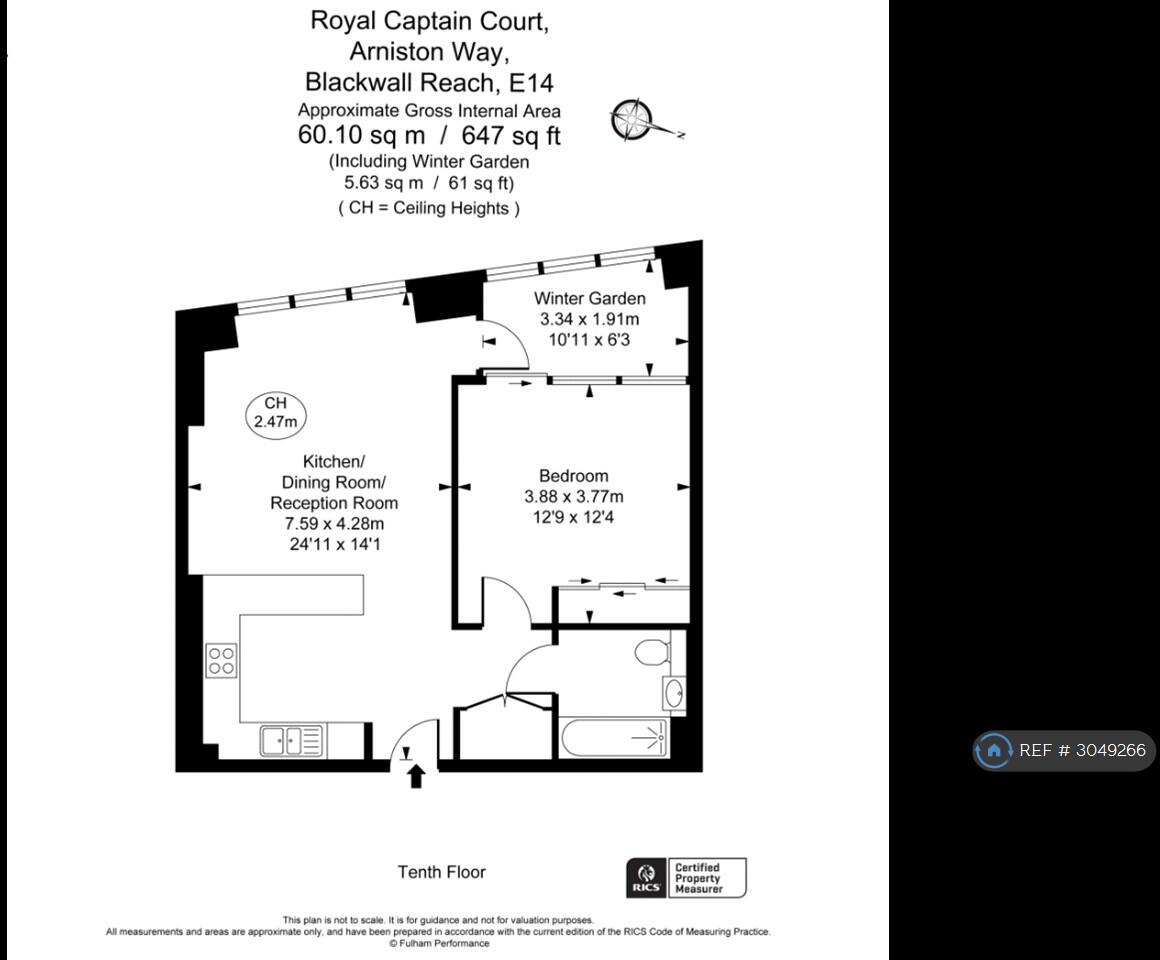 Royal Captain Court, London, E14 floorplan