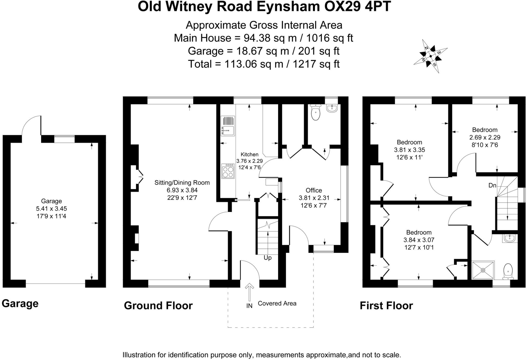 Old Witney Road, Eynsham, Oxfordshire floorplan
