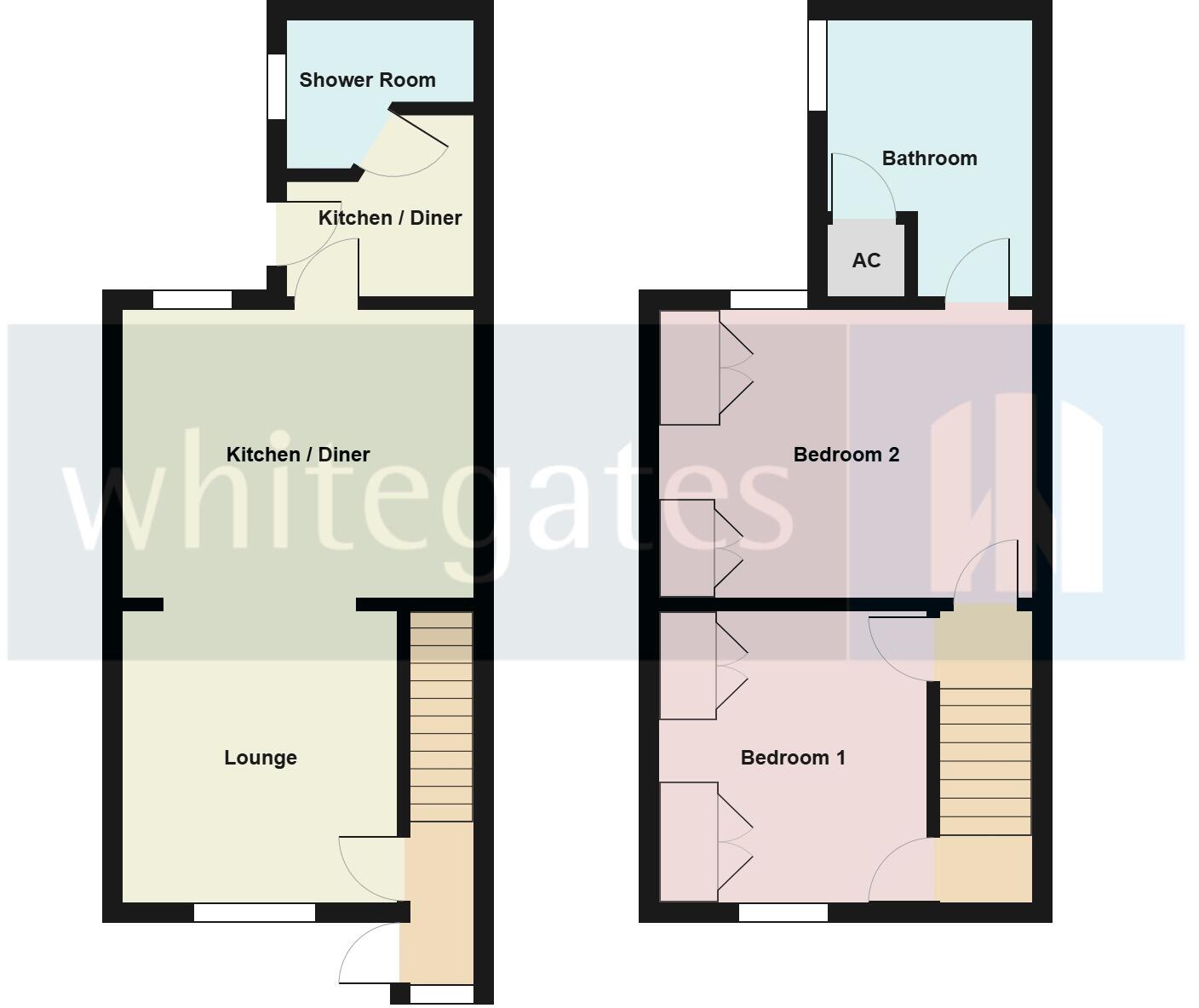 Top Road, Summerhill, Wrexham, LL11 floorplan