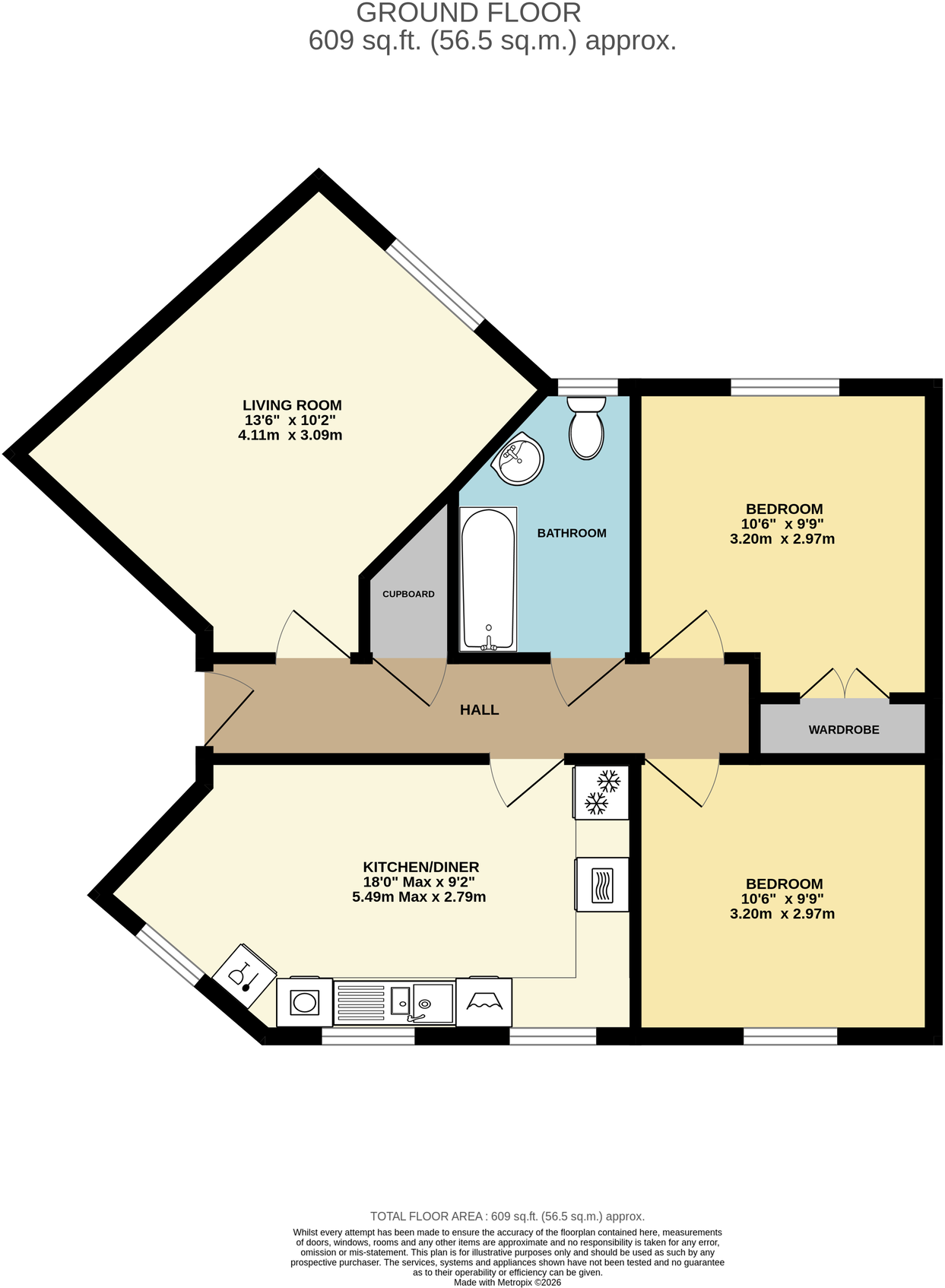 Junction Way, Siston, South Gloucestershire, BS16 9LA floorplan