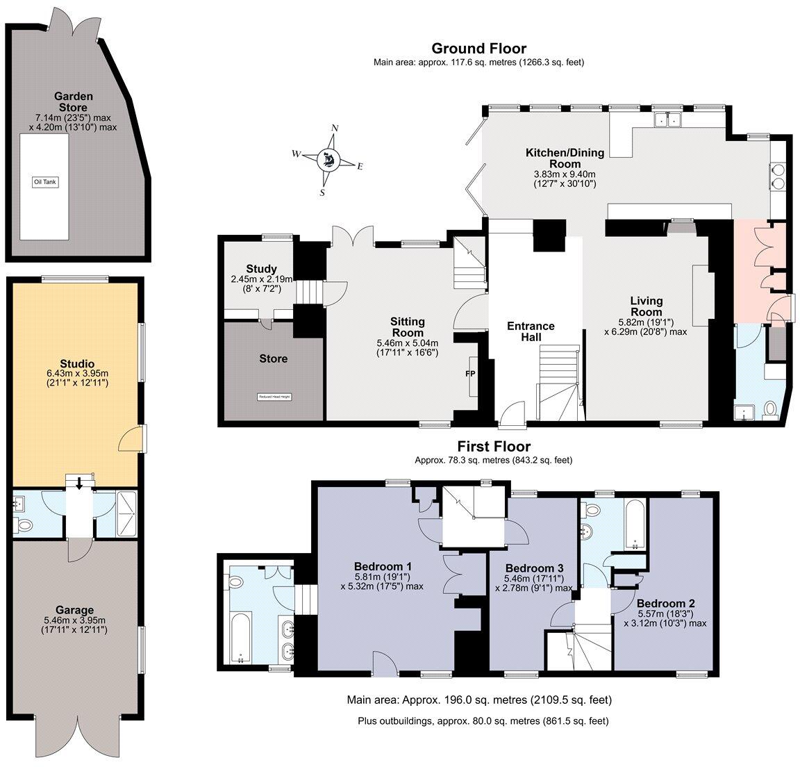 Manor Street, Dittisham, Dartmouth, Devon, TQ6 floorplan