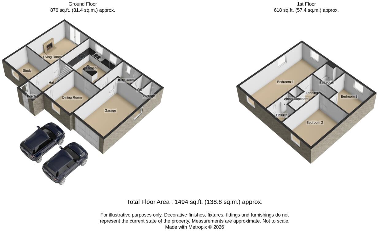 School Lane, Colsterworth, Lincs floorplan