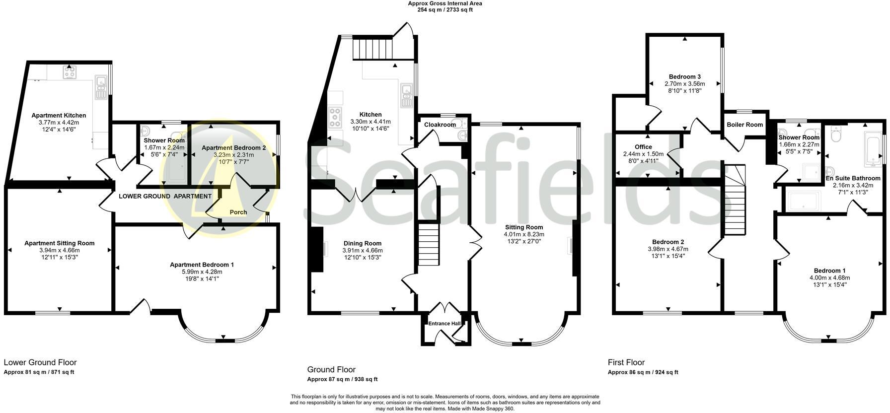 The Strand, Ryde, PO33 1JE floorplan