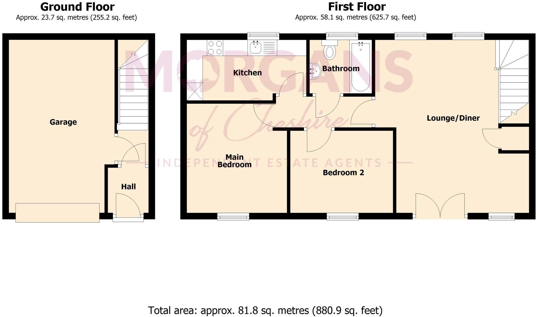 Brassey Grange, Northwich, CW8 floorplan