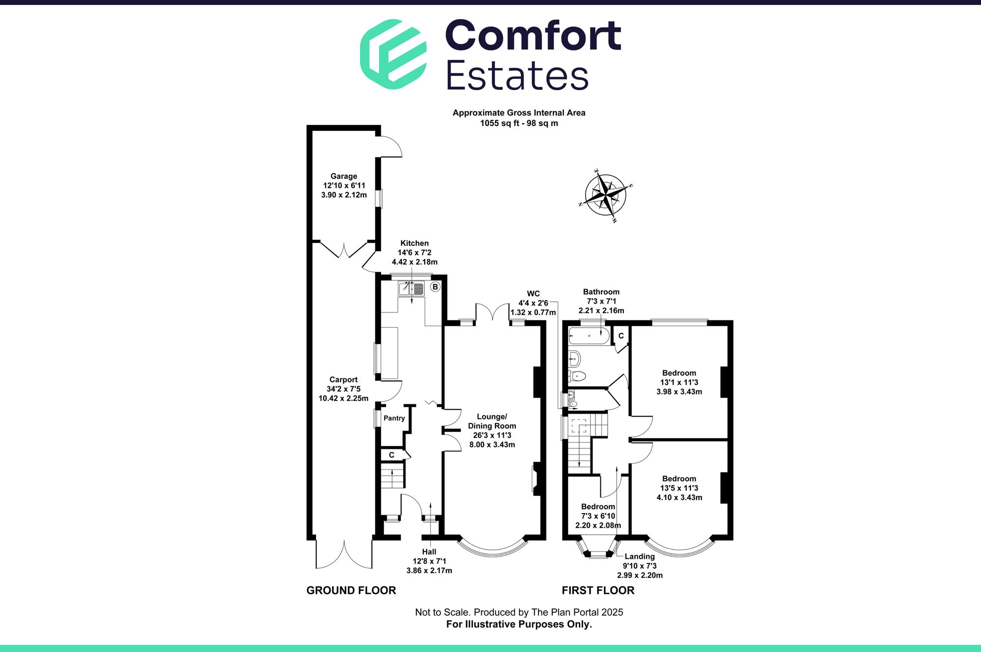 Kingswood Road, Nottingham, NG8 floorplan