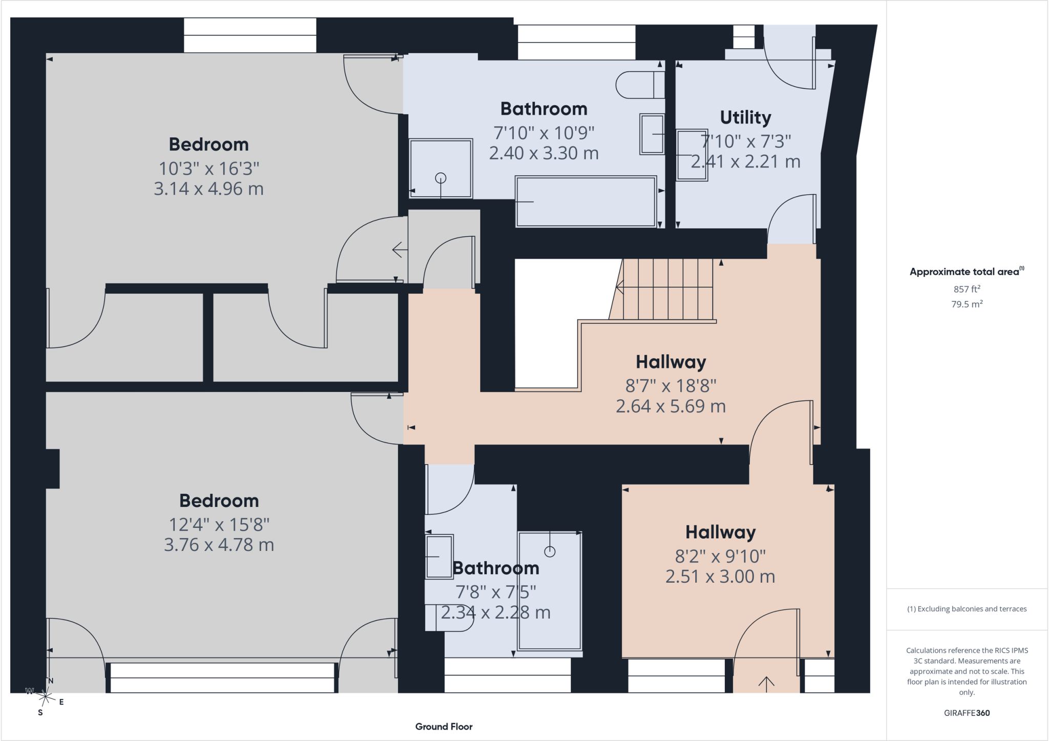 The Clock Tower, Barton Court, Church Broughton floorplan