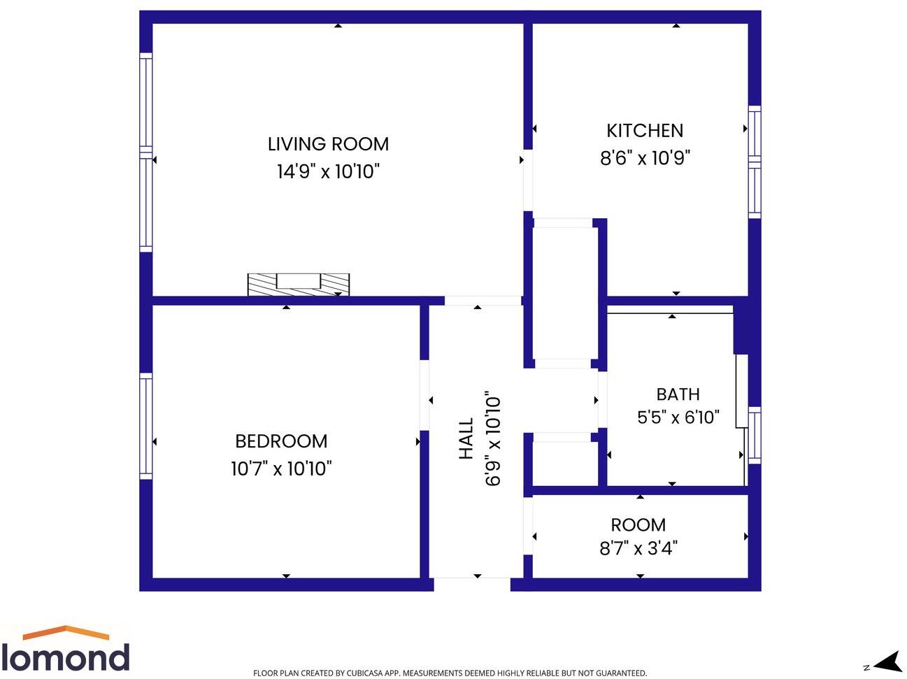 Harhill Street, Glasgow, G51 floorplan