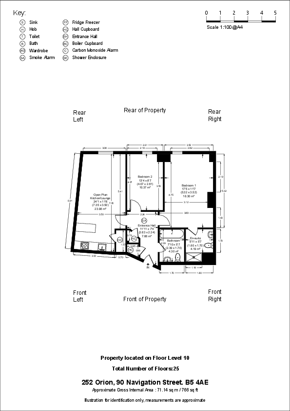 Navigation Street, Birmingham, B5 floorplan
