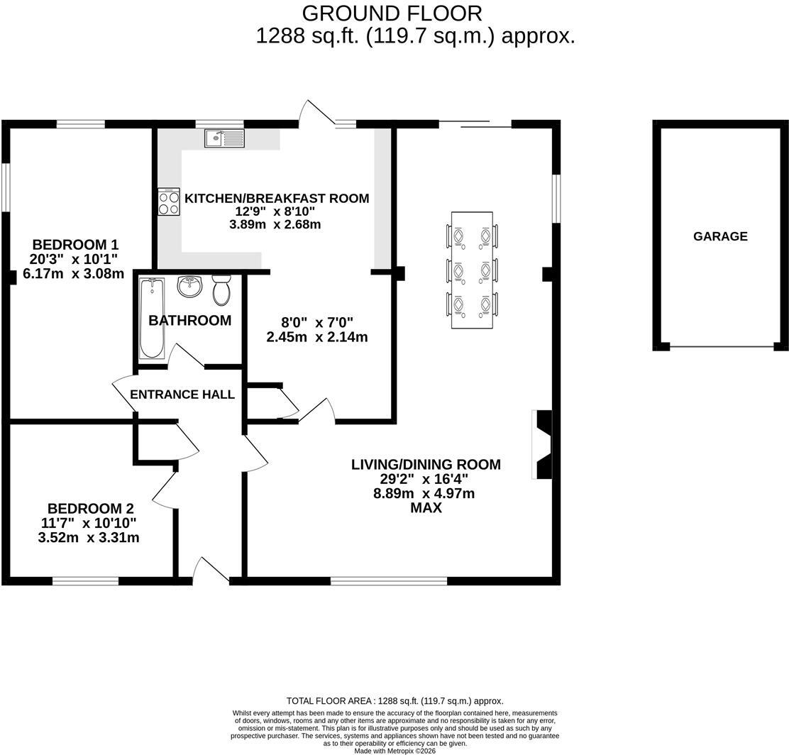 Lakeside, Newent floorplan