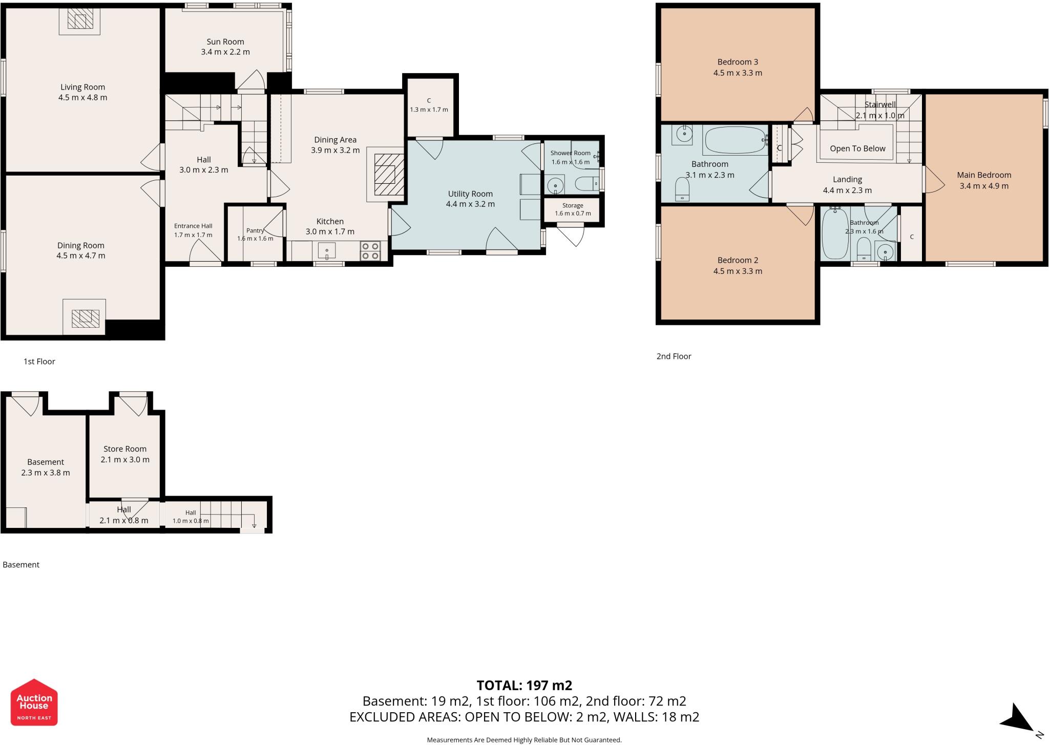 Limestone Brae House, Carrshield, Hexham, Northumberland NE47 8AL floorplan