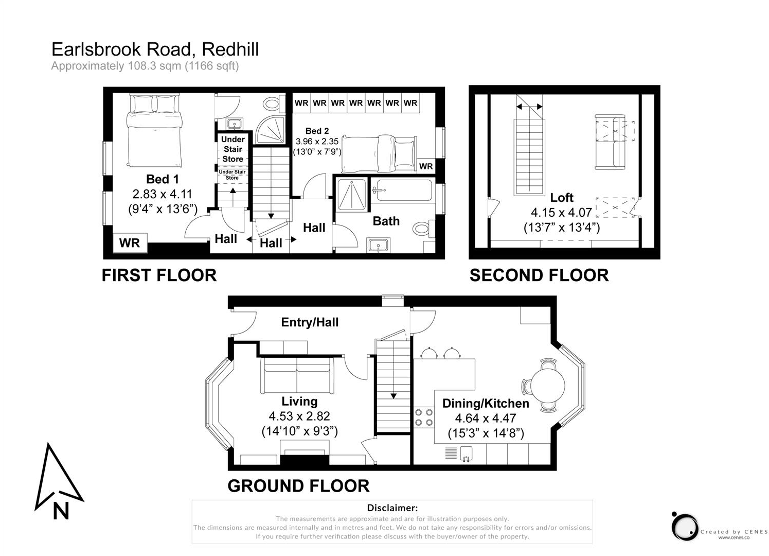 Earlsbrook Road, Redhill floorplan