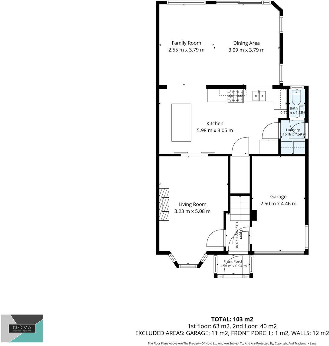Poleacre Drive, Widnes WA8 9ZY floorplan
